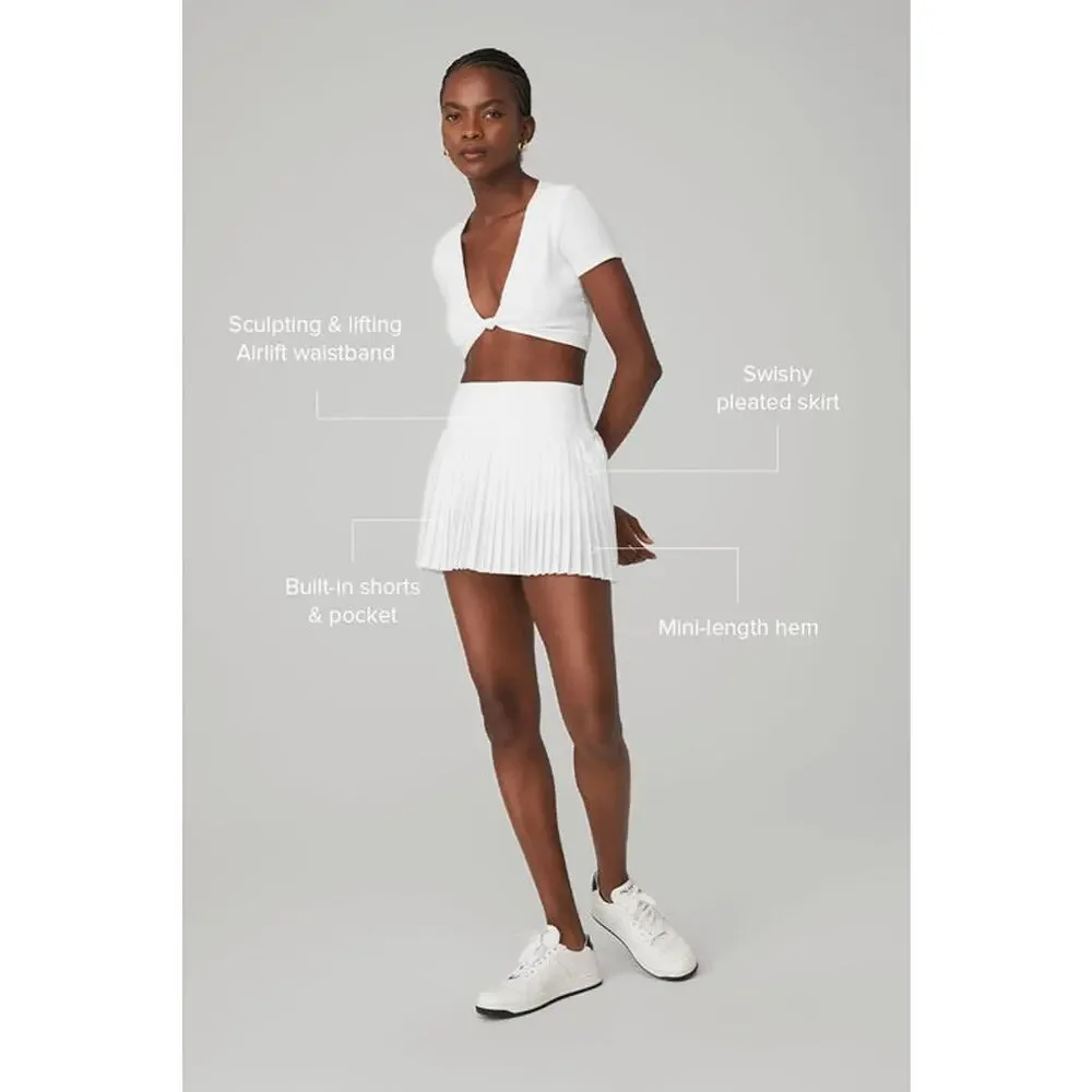 Alo Yoga Grand Slam Tennis Mini Skirt - XS